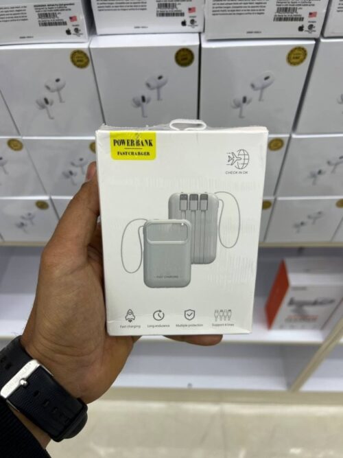 پاوربانک 10000 میلی‌آمپر مدل HDX269 | شارژ سریع PD و QC با چندین درگاه خروجی - تصویر 3